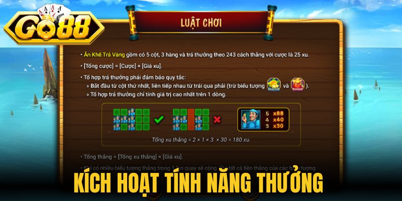 Ăn Khế Trả Vàng - Tuyệt Phẩm Săn Hũ Đổi Thưởng Đỉnh Cao 2 Kích hoạt tính năng thưởng