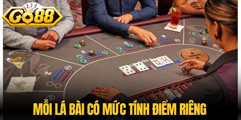 Baccarat Go88 - Cách Chơi Chuẩn Và Mẹo Chiến Thắng Lớn 2 Mỗi lá bài có mức tính điểm riêng