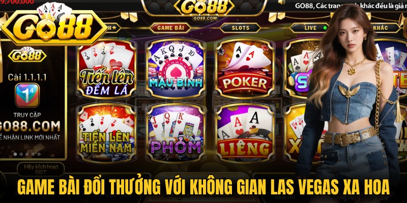 Trang chủ 15 Game bài đổi thưởng với không gian Las vegas xa hoa