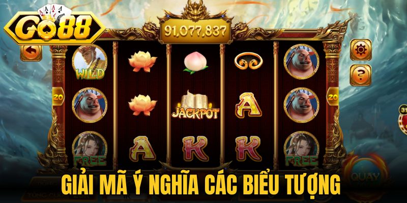 Tây Du Ký - Tuyệt Chiêu Quay Hũ Dễ Trúng Jackpot Khủng 3 Giải mã ý nghĩa các biểu tượng