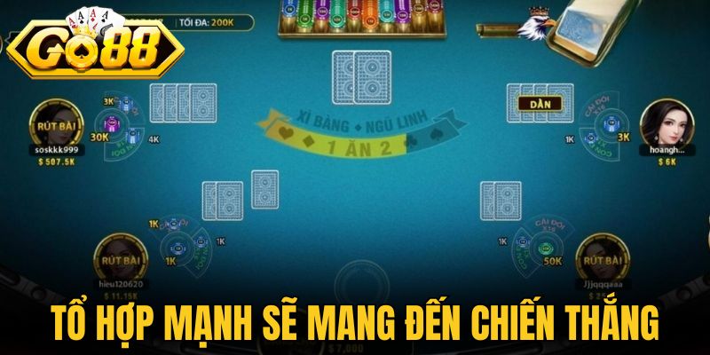 Tổ hợp mạnh sẽ mang đến chiến thắng